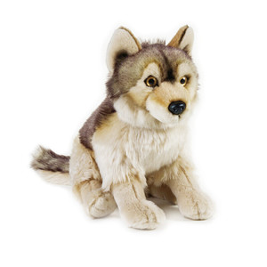 Peluche Personalizzato OEM della Serie Animali Selvatici Polari, <span class=keywords><strong>Volpe</strong></span> <span class=keywords><strong>Artica</strong></span> Morbida per Decorazione Casa - Product Image 1
