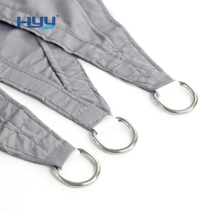 Voile pare-<span class=keywords><strong>soleil</strong></span> étanche taille personnalisée auvent gris pare-<span class=keywords><strong>soleil</strong></span> bâche <span class=keywords><strong>pour</strong></span> arrière-cour pont Patio jardin extérieur - Product Image 3