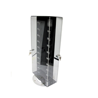 Vitrine à couteaux en plexiglas personnalisée, présentoir à couteaux en acrylique transparent avec serrure