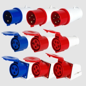 Sfe SF loạt IP44 16A/32A 220-415V 6h 2P + E/3 P + E/3 P + <span class=keywords><strong>N</strong></span> + E 3pin/4pin/5pin Một pha/3 pha công nghiệp phích cắm/Đầu <span class=keywords><strong>n</strong></span>ối/ổ cắm - Product Image 1