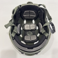 Casque ABS rapide avec trous, léger (0,8 kg), circonférence de tête réglable, équipement de protection extérieur, entraînement CS