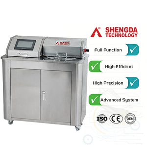 Máquina neumática automática SHENGDA <span class=keywords><strong>para</strong></span> <span class=keywords><strong>pegar</strong></span> y cepillar pegamento en <span class=keywords><strong>zapatillas</strong></span> de cuero con cepillo de cerdas <span class=keywords><strong>para</strong></span> cementación de calzado - Product Image 2