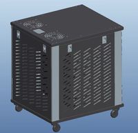 Châssis interne à dissipation thermique personnalisée, armoire de stockage centralisée pour décodeurs, installée à l'intérieur de l'armoire réseau principale