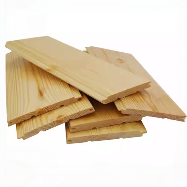Wholesale Pine Wood Wall Panel Durable Natural Pine Cladding for Global Purchasers