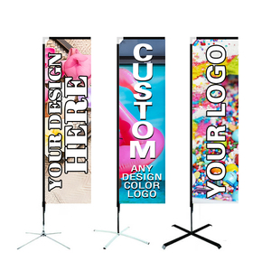 Thâm Quyến Nhà Máy Tùy Chỉnh Hình Chữ Nhật Bay Biểu Ngữ Vuông 72 Giờ Giao Hàng Quảng Cáo Bên Đường Khuyến Mãi Hiển Thị 72 Giờ Khuyến Mãi - Product Image 2