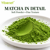 Boîte en métal de 45g de poudre de matcha de qualité AAAAAA, boîte cadeau pour hôtel et spa, logo personnalisé OEM