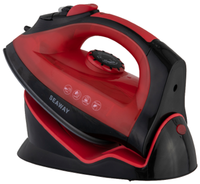 Fer à vapeur électrique sans fil 2200W, défroisseur portable sans fil, anti-brûlure à sec, chauffe rapide pour usage domestique et hôtelier