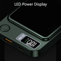 Batterie externe magnétique mini portable 10000mAh 5000mAh 22.5W Chargeur rapide pour iPhone Samsung