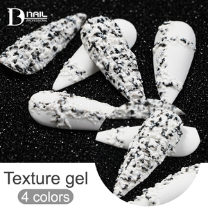 ICE NOVA Texture Gel <strong>Polish</strong> 4 Colors <strong>Nail</strong> Diy 3d Gypsum Gel <strong>Nail</strong> Plaster Drawing Design Art Hema/Tpo Free Varnish Decoration - Product Image 4