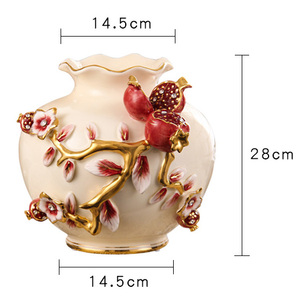 Style européen en céramique Vase décoration moderne Simple Arrangement de fleurs séché <span class=keywords><strong>Pot</strong></span> de <span class=keywords><strong>fleur</strong></span> - Product Image 3