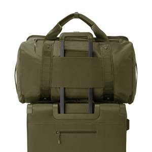 Sac de voyage pliable en polyester avec fermeture éclair, imperméable, léger, grande capacité, sac de voyage de type duffle - Product Image 4