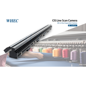 Cámara Industrial WHEC CIS Multi-Interfaz GigE, Adquisición de Alta Velocidad, Inspección de Superficies Textiles, Diseño Compacto Disponible - Product Image 1
