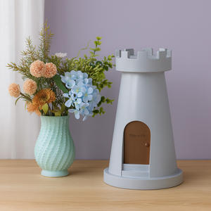 Урна для праха из смолы в стиле замка-фонарной башни, для взрослых (мужчин, женщин, родителей), большая вместимость - Product Image 6