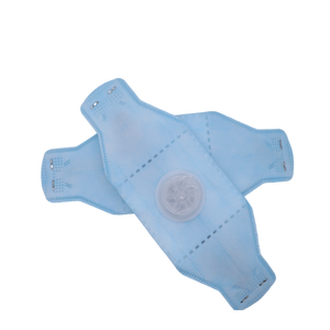 Masque Respiratoire Anti-Poussière Pliable <span class=keywords><strong>FFP3</strong></span> <span class=keywords><strong>NR</strong></span> D à Valve Soudée Brevetée, en Tissu Non-Tissé 5 Plis, Haute Protection pour Usage Industriel Intensif - Offre Spéciale - Product Image 6
