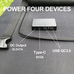 Paneles Solares Plegables Portátiles de 40W 60W 100W 120W 160W 200W 320W, Cargador Solar Rápido, Panel Solar Monocristalino Plegable - Product Image 5