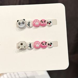 <span class=keywords><strong>Uñas</strong></span> Postizas <span class=keywords><strong>Cuadradas</strong></span> de Cobertura Completa con Logotipo Personalizado, Hechas a Mano, 10 Piezas, para Niños, Material ABS de Alta Calidad con Pegamento, <span class=keywords><strong>Diseño</strong></span> de Salón - Product Image 5