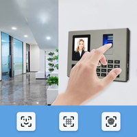 Máquina Inteligente de Control de Asistencia por Huella Dactilar y Reconocimiento Facial con Gran Capacidad de Almacenamiento, Fácil Descarga de Datos desde el Software