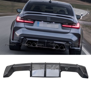 Difusor de Fibra de Carbono para BMW G80 M3 G82 M4, Alerón Trasero, Divisor de Parachoques, Tuning Automotriz - Product Image 2