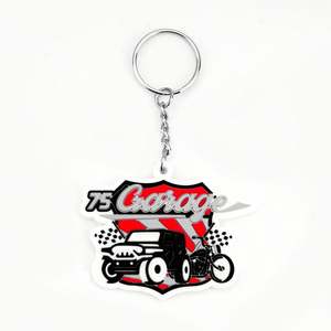 Los llaveros de Pvc suave 2d/3D personalizados hacen llavero de goma con su logotipo llavero de Pvc suave - Product Image 2