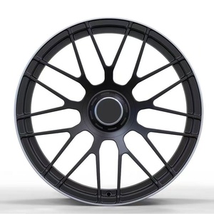 Hot Selling 18-22 Inch Forged Black Red Car <b>Wheels</b> 5X112 for Mercedes AMG GLS63 Passenger New Condition with Bolts Included - Product Image 4