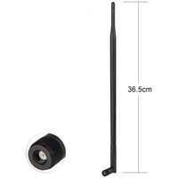 Antenne en caoutchouc 2.4G 12dBi SMA Mâle Omnidirectionnelle à Gain Élevé OEM ODM Vente en Gros Usine Expédition Mondiale