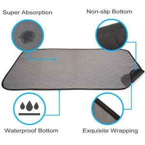 Tapis de propreté réutilisable et lavable pour chiens / Tapis d'apprentissage pour animaux de compagnie / Tapis de propreté pour chiots - Meilleures ventes - Product Image 2