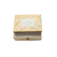 Boîte cadeau personnalisée avec motif floral doré pour coffret cadeau de parfum d'intérieur, vente en gros, directement de l'usine, emballage de parfum