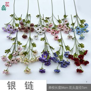 Flores de Seda Artificiales con Forma de Mariposa para Decoración de Bodas, Ramo de Peonías de Alta Simulación y Estilo Moderno - Product Image 4