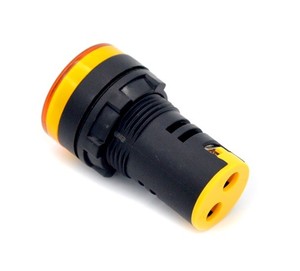 स्थिति सूचक 22mm उठाया दौर 220V एसी गैर-निविड़ अंधकार प्लास्टिक छोटे सूचक रोशनी संकेत दीपक - Product Image 5