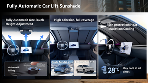<span class=keywords><strong>Pare</strong></span>-<span class=keywords><strong>soleil</strong></span> automatique pour voiture, rideau électrique, alimentation OBD, <span class=keywords><strong>pare</strong></span>-<span class=keywords><strong>soleil</strong></span> automatique relevable et abaisseable pour tous types de véhicules - Product Image 2