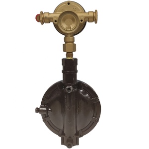 Régulateurs de <span class=keywords><strong>gaz</strong></span> domestiques à double étage REGO 7525B4 à changement automatique de source, vanne de retournement pour bouteille de GPL - Product Image 4