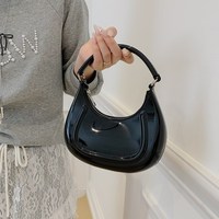 Sac sous le bras en forme de croissant unique et haut de gamme, style coréen, sac bandoulière polyvalent pour femmes, possibilité de personnalisation