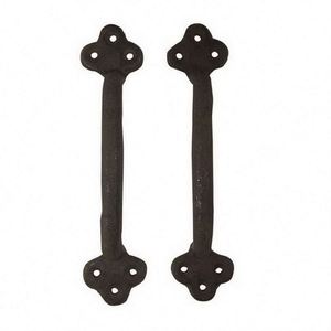 Manija de Puerta Moderna de Acero WEKIS, Diseño Floral, Antioxidante, Estilo Vintage, para Dormitorio, Entrada Exterior, Almacén - Product Image 2