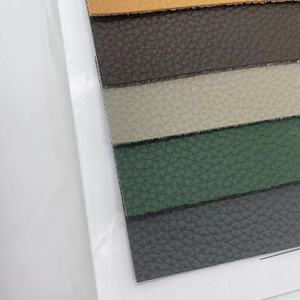 Tela de cuero de PVC de alta calidad de 1,1mm de espesor recomendado <span class=keywords><strong>para</strong></span> muebles asientos de coche bolsos de niña en relieve <span class=keywords><strong>para</strong></span> sillas de tapicería - Product Image 4