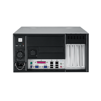 Boîtier de serveur Advantech IPC-5120 pour montage mural/de bureau avec interfaces I/O frontales pour carte mère ATX/mATX