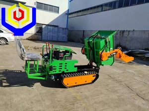מיני זחלן חקלאי קטן המשגר 0.8 טון בוסתן בית להרים dump משאית אשפה טרקטורים - Product Image 5
