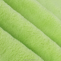 Delantex Tissu doux personnalisé Matière première textile 100 polyester Tissu polaire de flanelle solide pour couverture et vêtements Échantillon gratuit