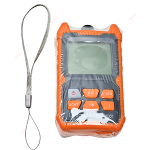 เครื่องวัดพลังงานไฟเบอร์ออปติกแบบออปติคอลมัลติมิเตอร์พร้อมจอแสดงผล LCD และไฟ LED สีส้ม - Product Image 6