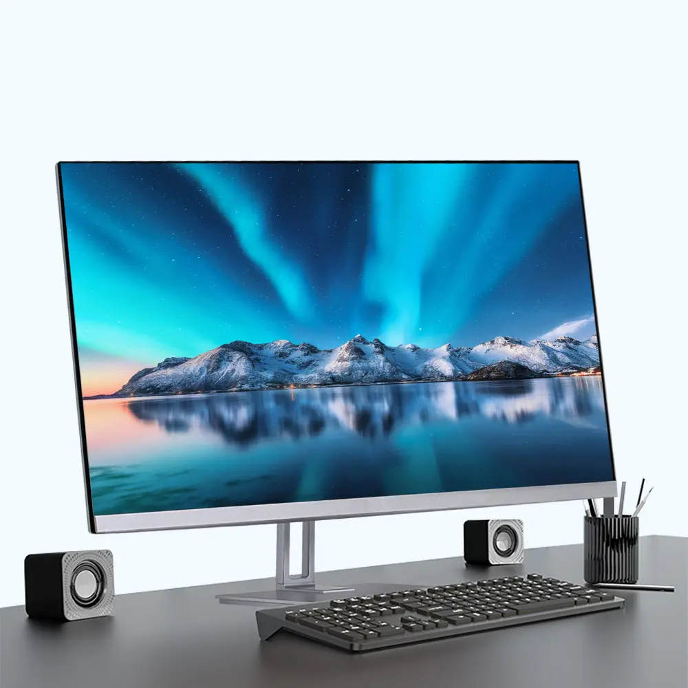 High Quality desktop computer all in one pc core i7 23.8 27 inch gaming pc hardware & software with Camera