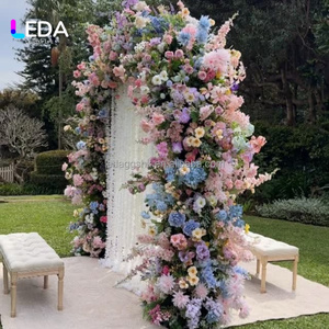 Arco de Flores Artificiales de Seda Personalizado para Jardín, Césped, Bodas, Decoración para Eventos - Product Image 3