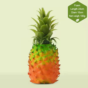 Décor de fête fruits artificiels décoration de supermarché photographie arrière-plan accessoires <span class=keywords><strong>faux</strong></span> <span class=keywords><strong>ananas</strong></span> en plastique <span class=keywords><strong>ananas</strong></span> - Product Image 6