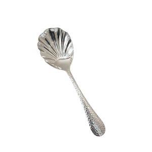 SS hammer shell spoon, light luxury large spoon for home, restaurant, hotel dining - Product Image 5