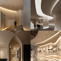 Spot LED Dimmable 8W pour Plafond Intérieur, Encastré, Diamètre de Découpe 75mm, Aluminium Moderne, COB IP65, Hôtel, 4000K, CRI 90 Élevé