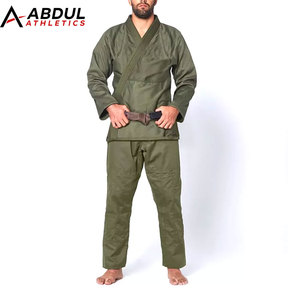 ชุดยูโด BJJ ผ้าคอตตอนผสมโพลีเอสเตอร์ ผลิตตามแบบ OEM น้ำหนักเบา สีตามสั่ง ระบายอากาศได้ดี - Product Image 1