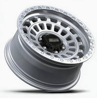 Jantes en alliage Flow Form de 17 et 18 pouces pour tout-terrain, jantes à grille simulée Beadlock, 6x139.7 5x150, pour pick-up 4x4 et SUV, jantes de rechange