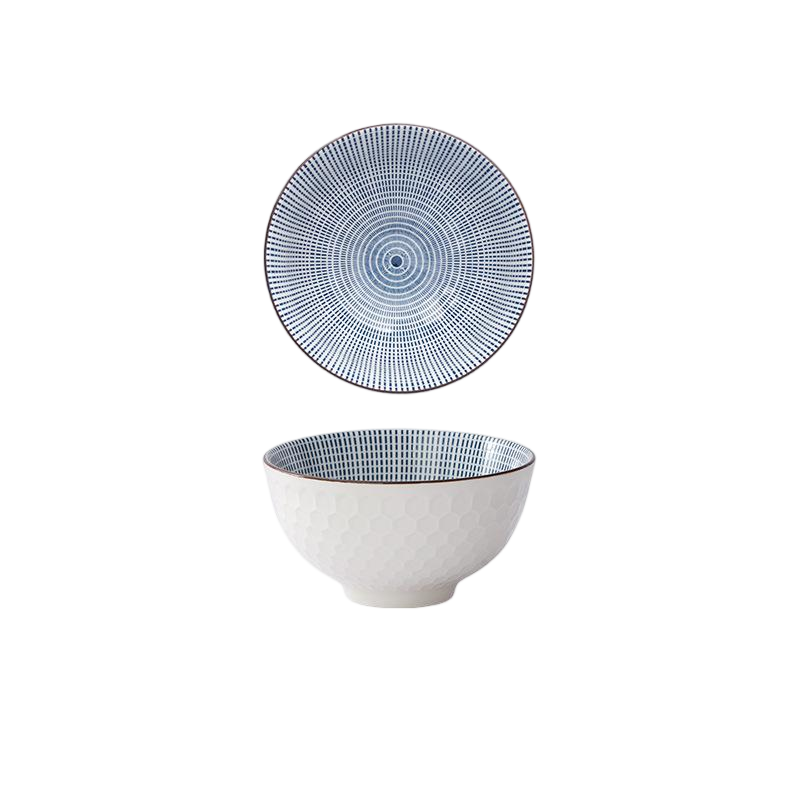 Blue bowl 7