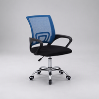 Chaise de bureau ergonomique professionnelle MOTOSTUHL à dossier haut réglable, design moderne de chaise de patron, en maille, cuir et acier pour la maison