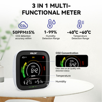 Moniteur de qualité de l'air intérieur Baldr, détecteur de CO2, capteur de surveillance du CO2 avec humidité et température