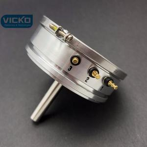 [VK]ORIGINAL Japan Sakae CP50 1K 2K 5K 10K High Precision Single Lap Wire Wound Resistor Potentiometer SWITCH - Product Image 3