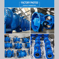 Clapet anti-retour double plaque en fonte ductile pour équipement de régulation de débit de conduite d'eau industrielle - Fabricant
